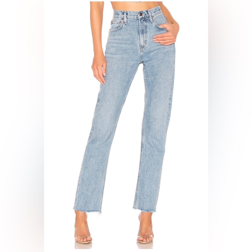 AGOLDE Cherie High Rise Straight Jeans - Size 24